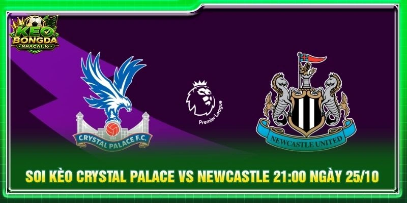 Soi Kèo Crystal Palace Vs Newcastle 21:00 Ngày 25/10 - NHA